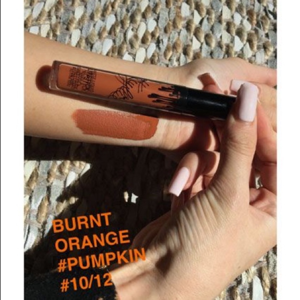 Holiday Edition Kylie Cosmetics Pumpkin Lipstick